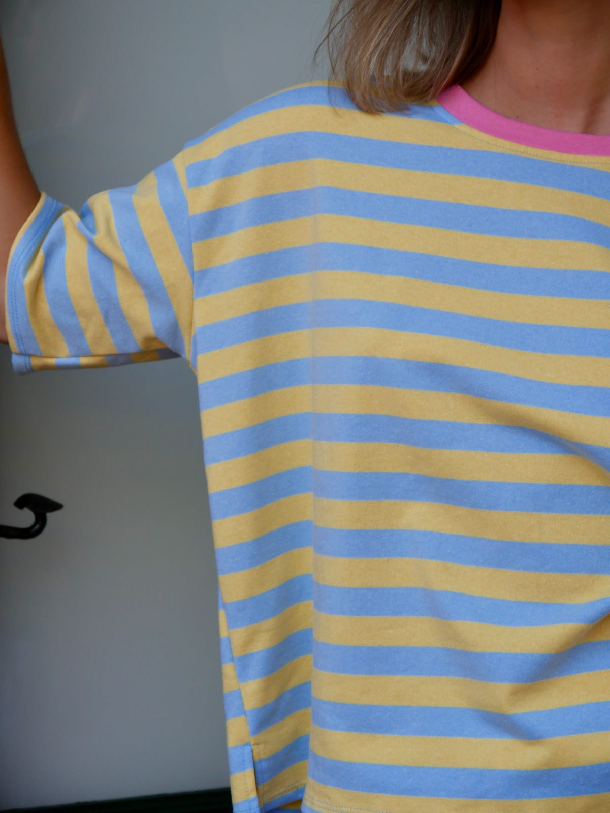 Camiseta Nunu Azul y Amarillo