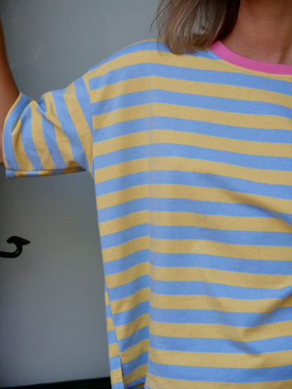 Camiseta Nunu Azul y Amarillo