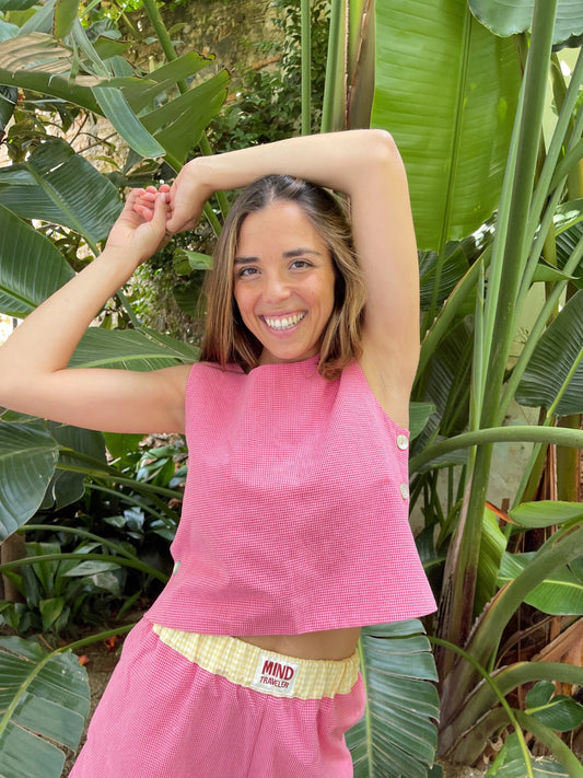 Top Claudia Vichy Fucsia