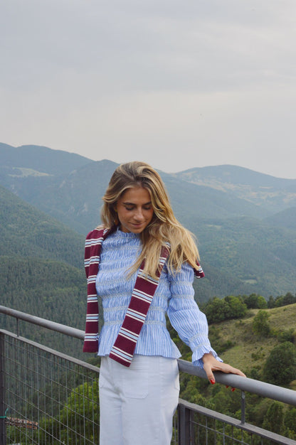 Polo Filipa Burgundy