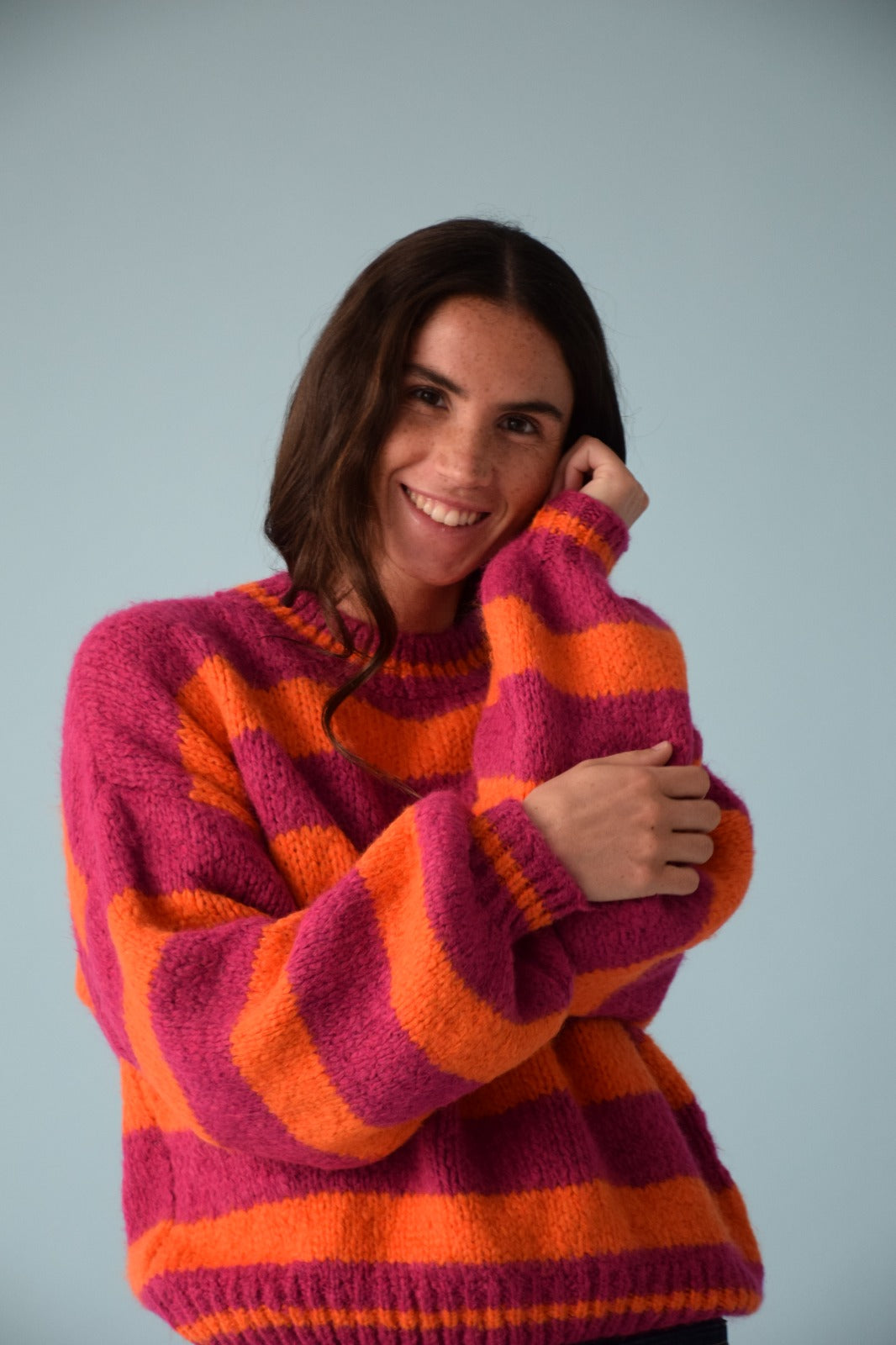Jersey Aura Buganvilla y Naranja