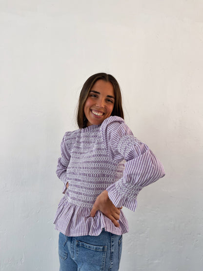 Blusa Rocío Lavanda