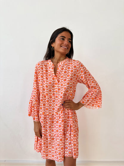 Vestido Lina Naranja