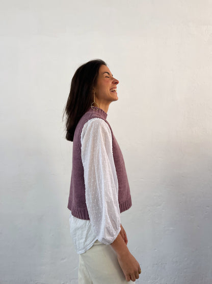 Clara Lavender Vest