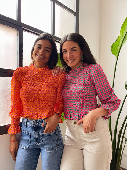 Blusa Chía Naranja