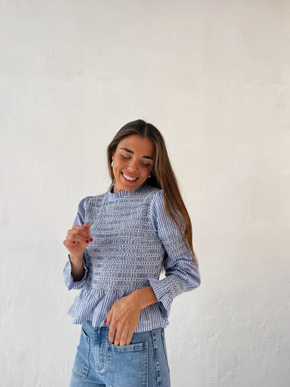 Blusa Rocío Azul