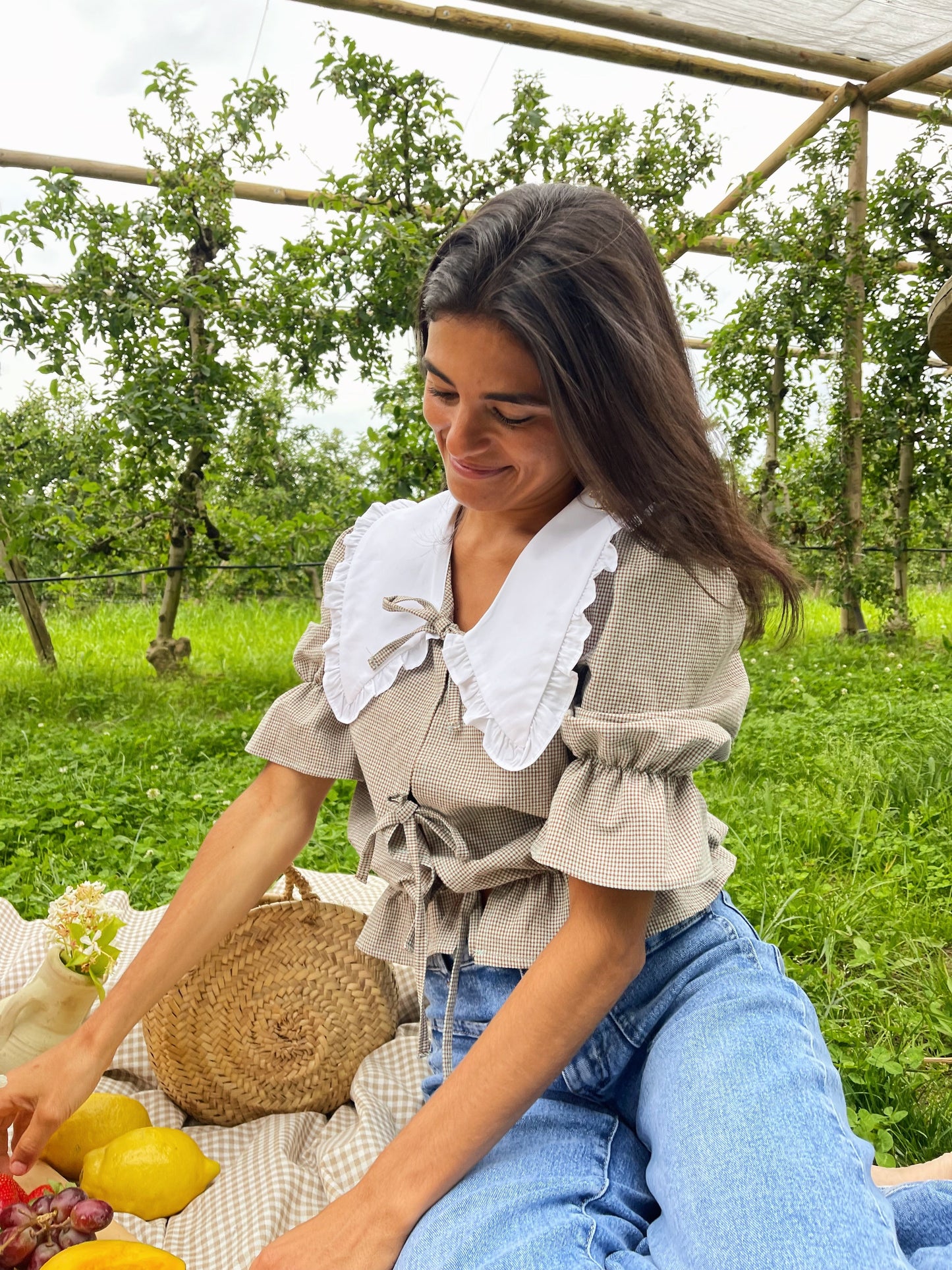 Blusa Sara Marrón