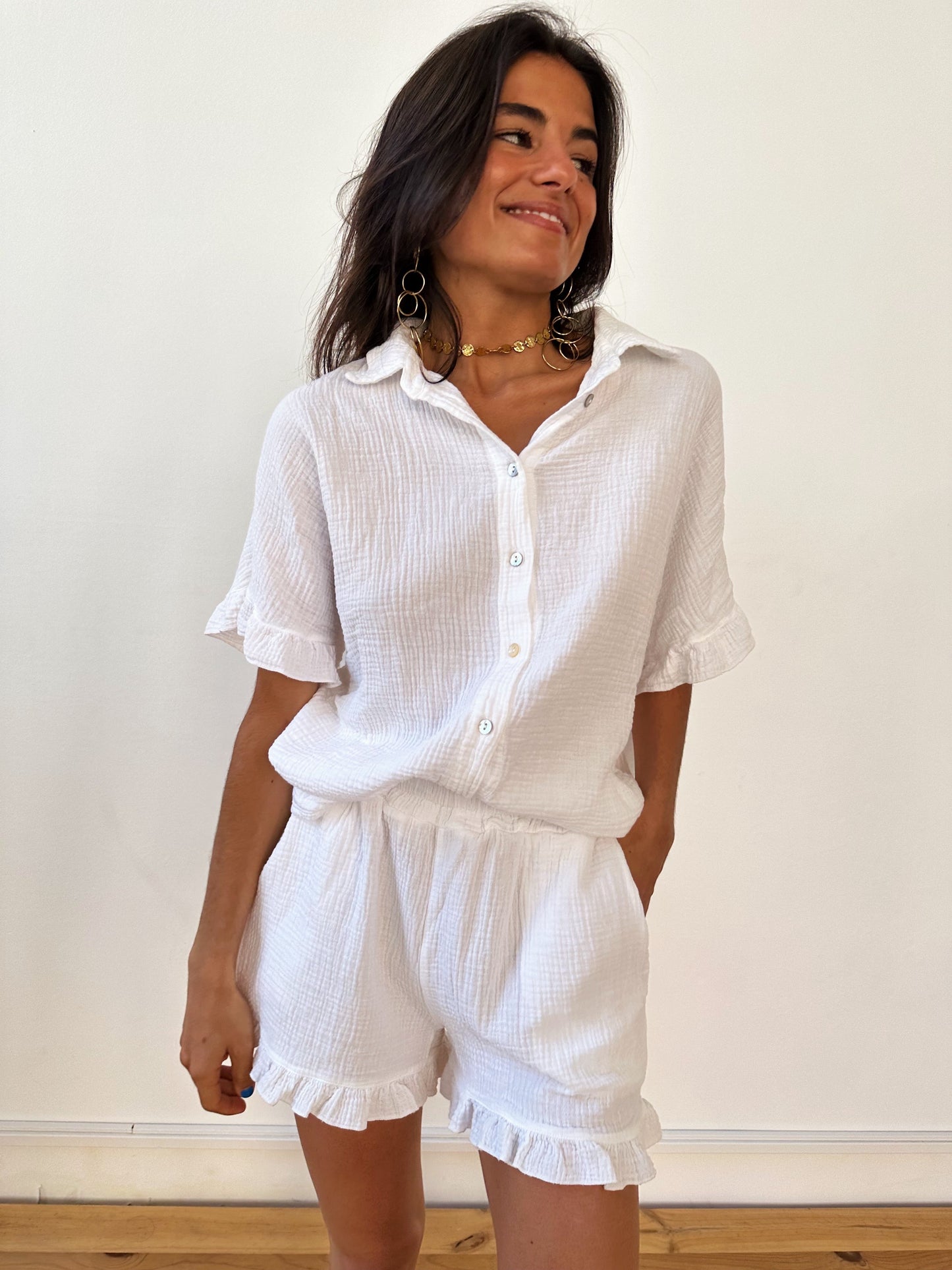 Camisa Nonna Blanca