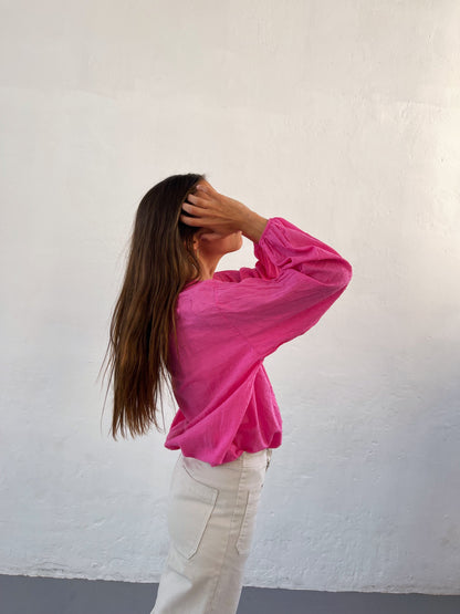 Blusa Julia Fucsia