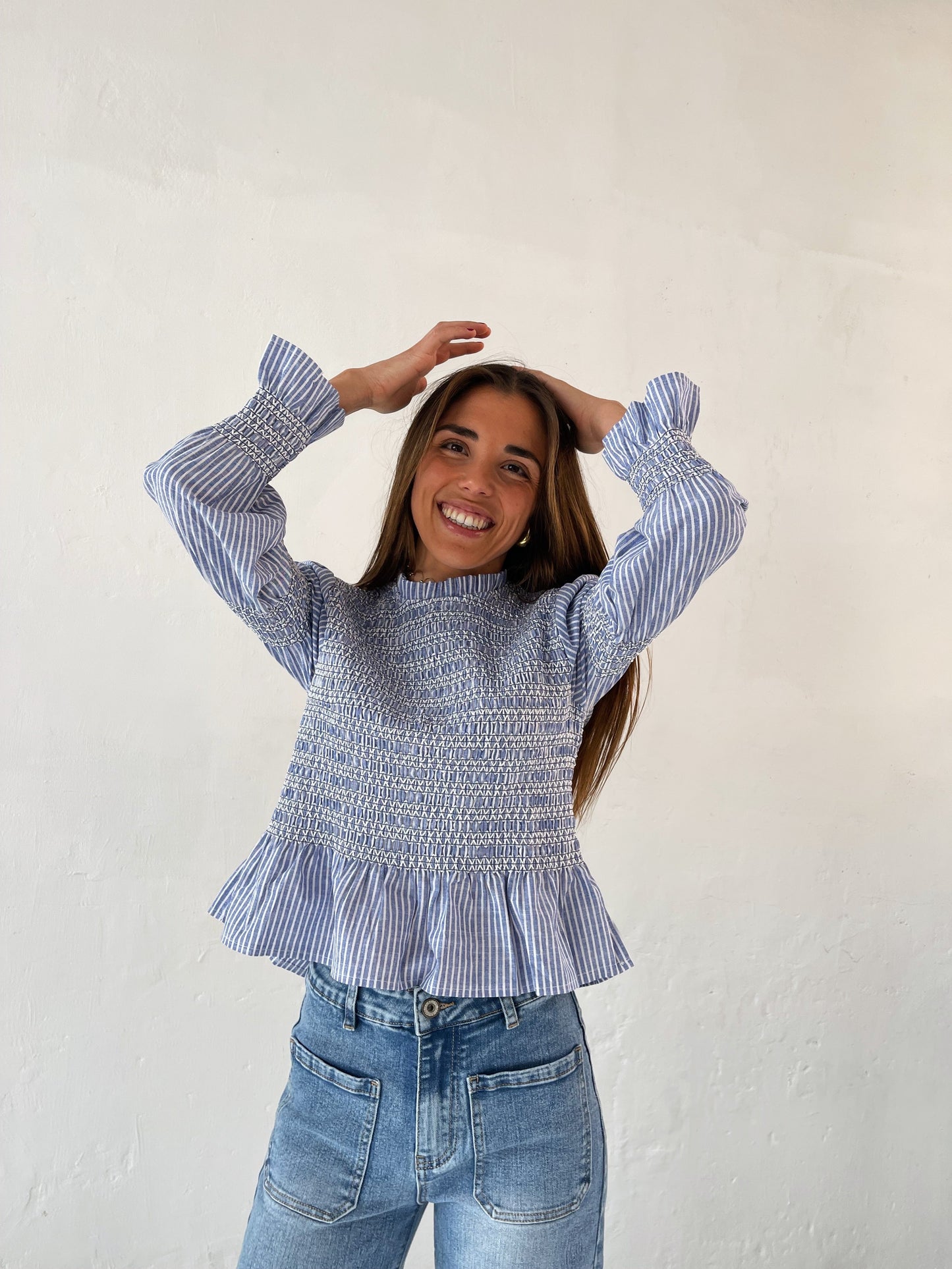 Blusa Rocío Azul