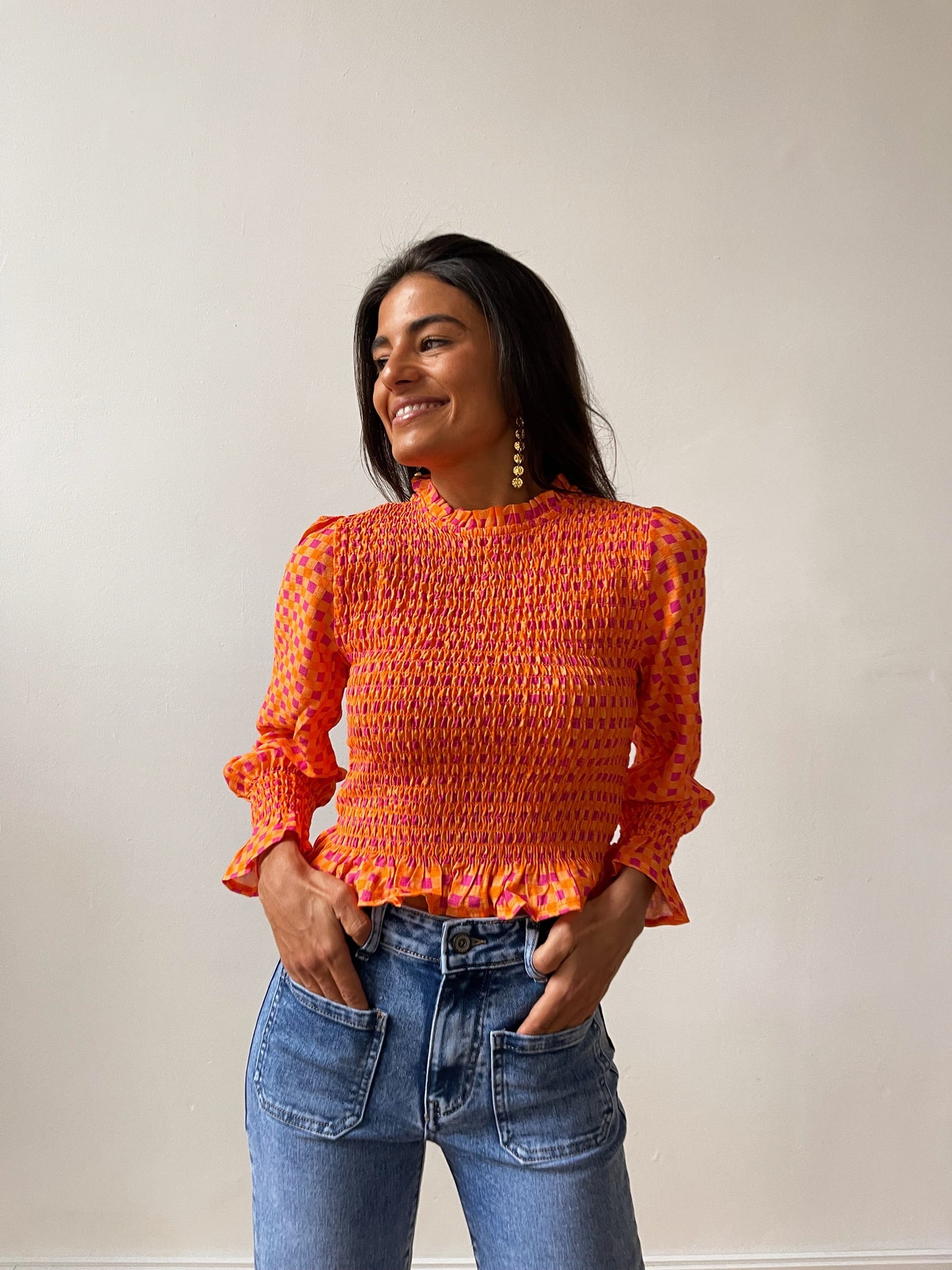 Blusa Chía Naranja