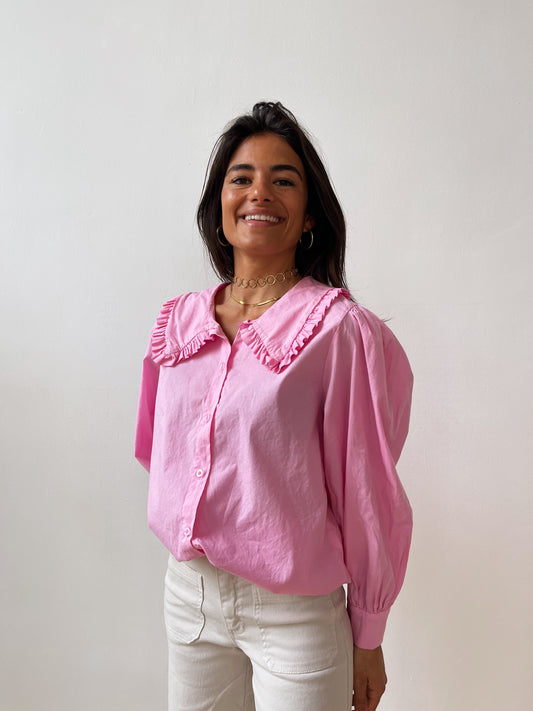 Camisa Daniella Fucsia