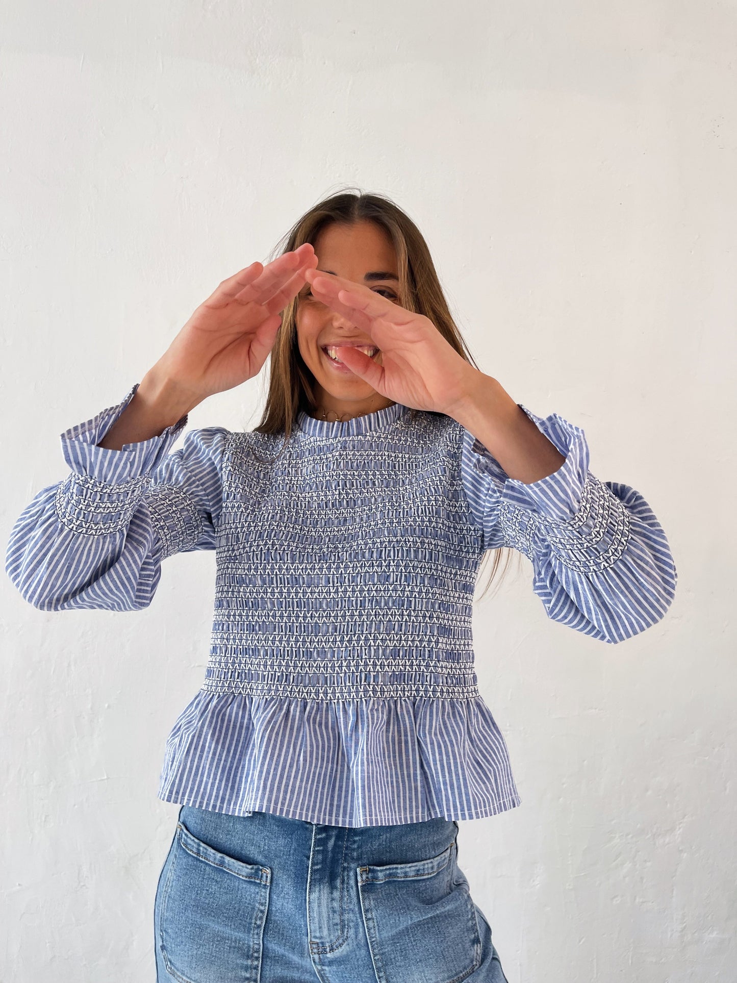 Blusa Rocío Azul