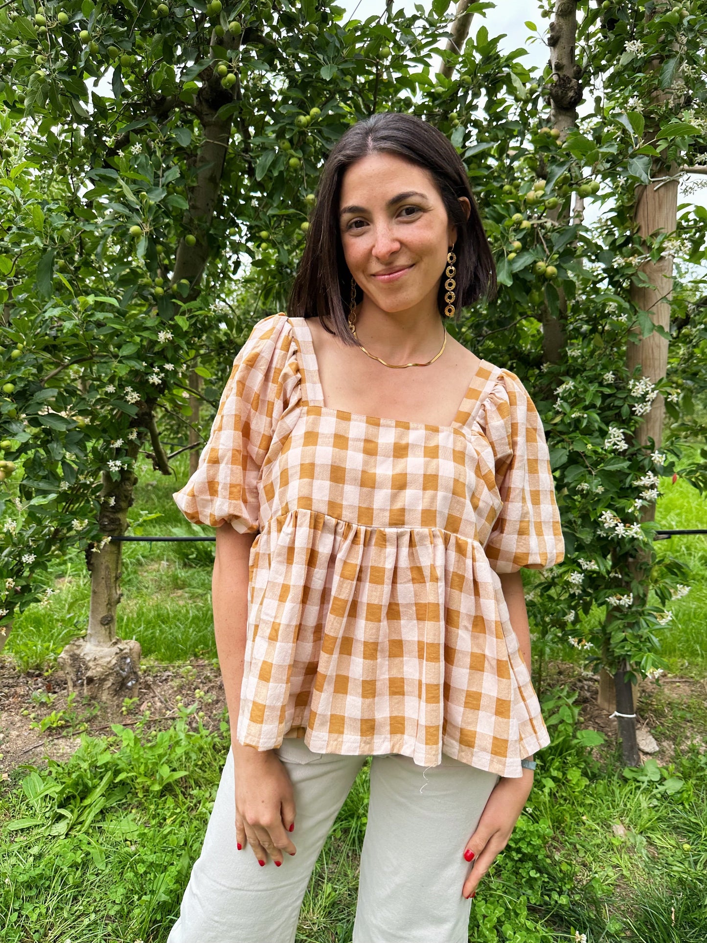 Blusa Maca Ocre