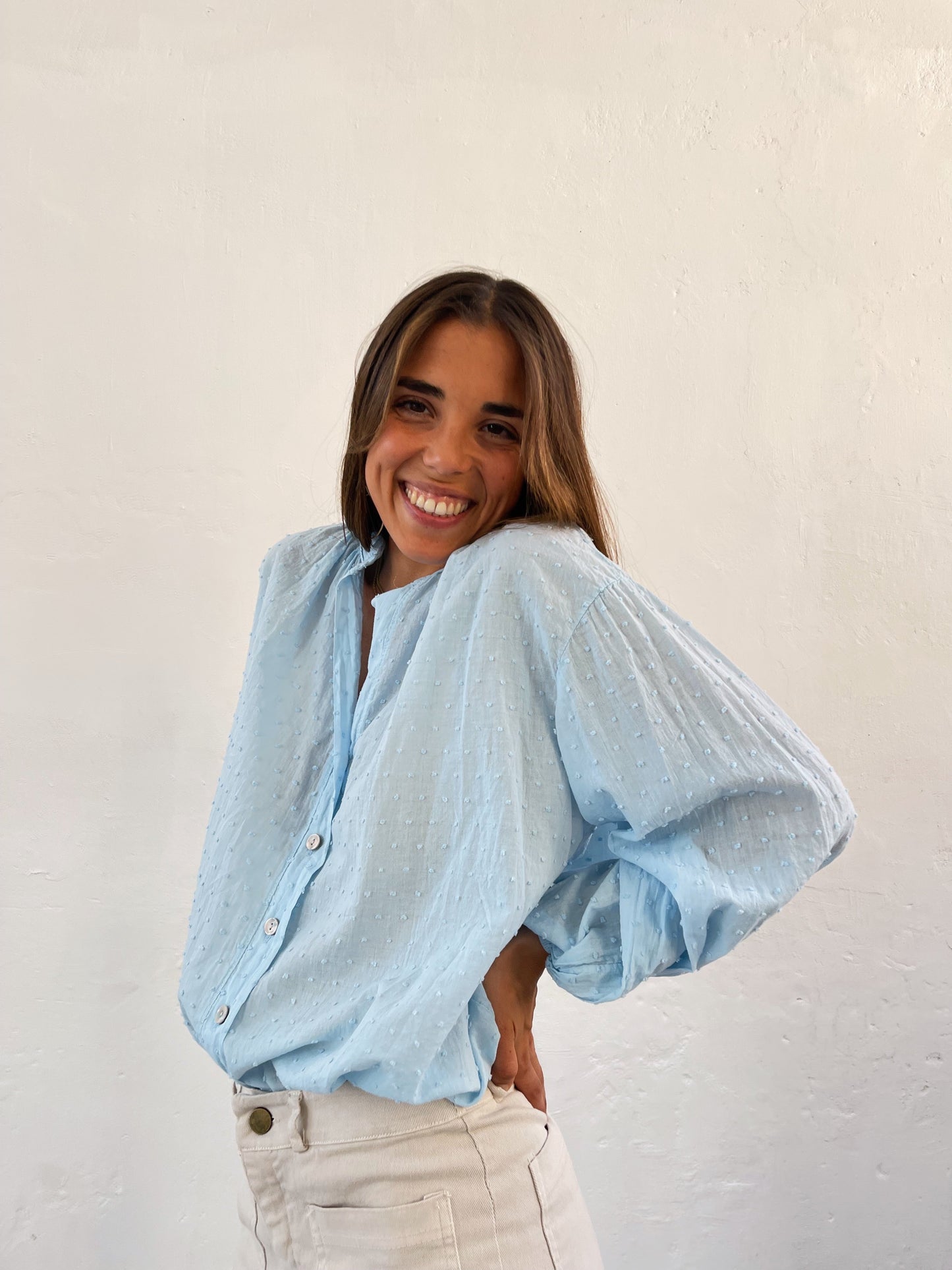 Blusa Julia Celeste