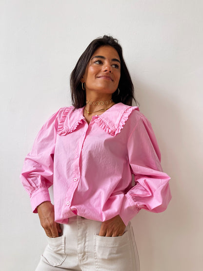 Camisa Daniella Fucsia