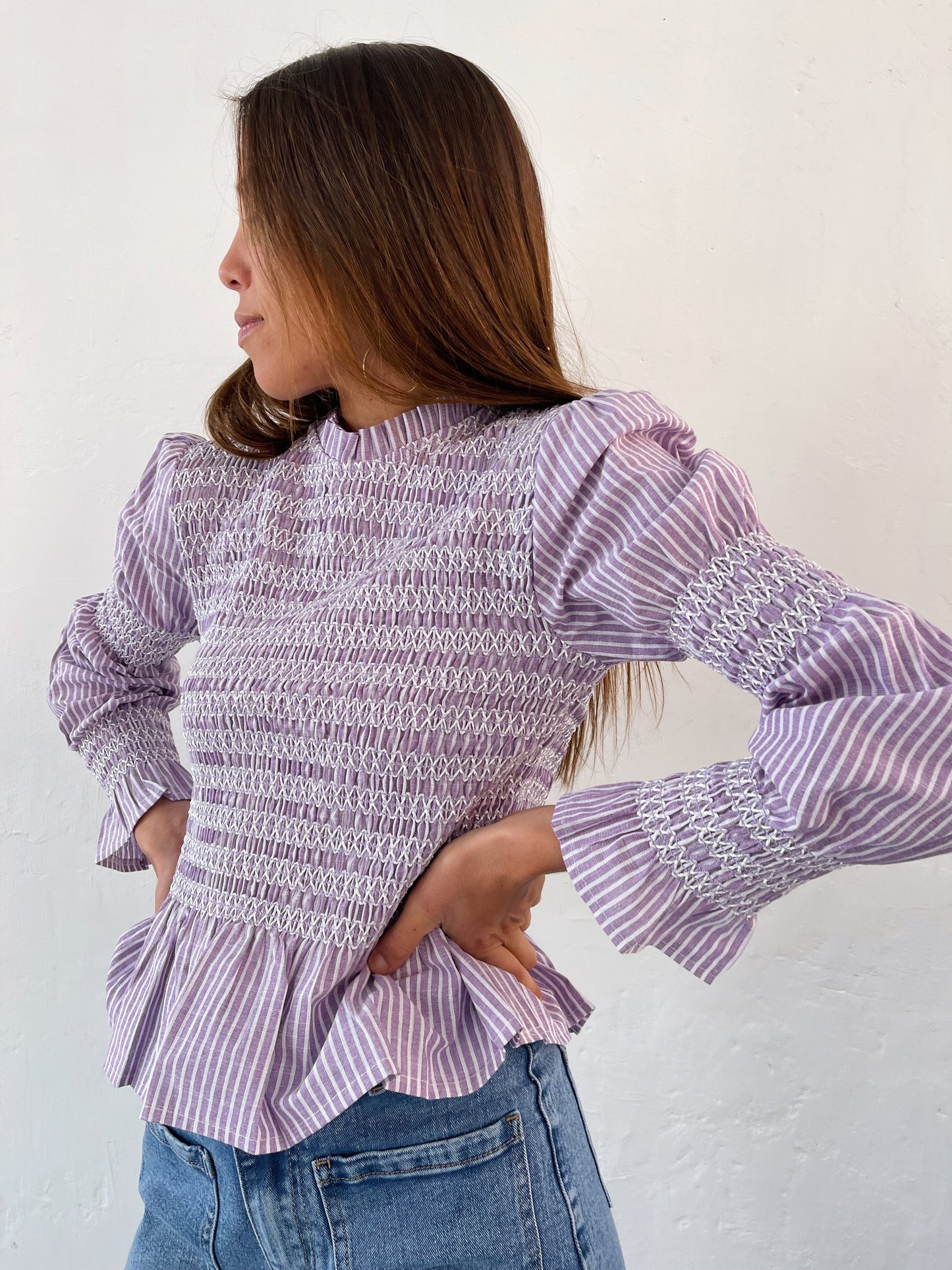 Blusa Rocío Lavanda