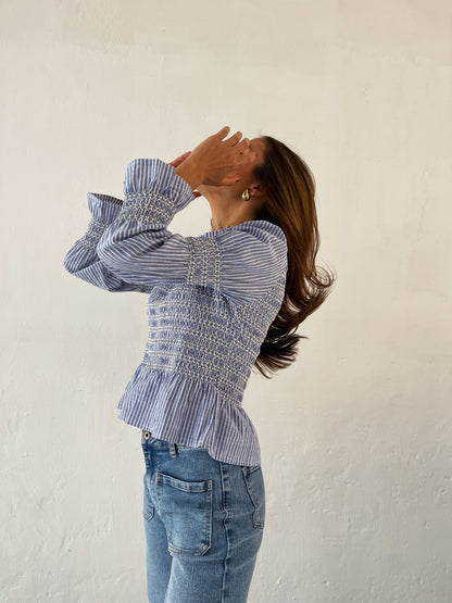 Blusa Rocío Azul