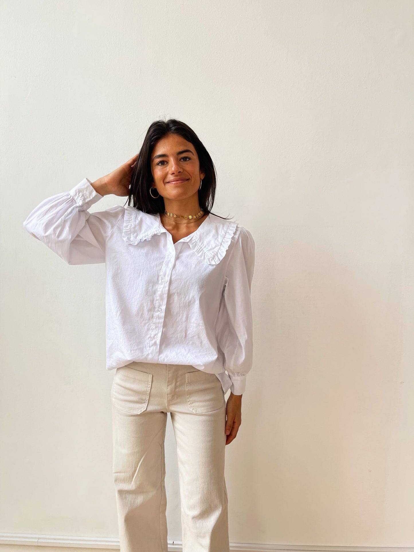 Camisa Daniella Blanca