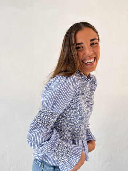 Blusa Rocío Azul