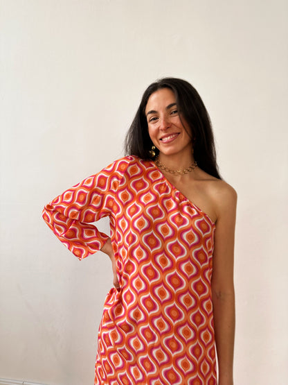 Vestido Tina Naranja