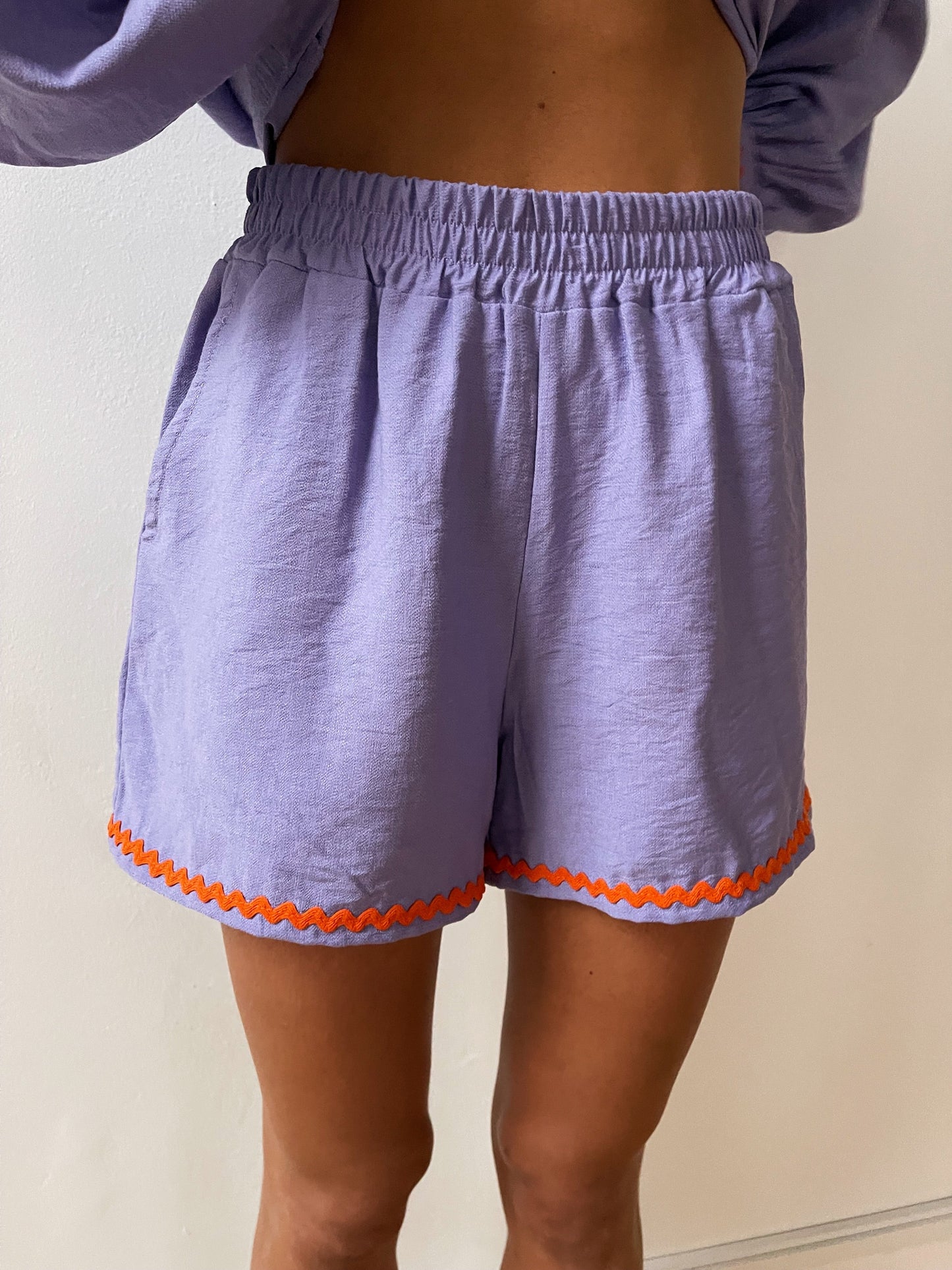 Marta Lilac Shorts