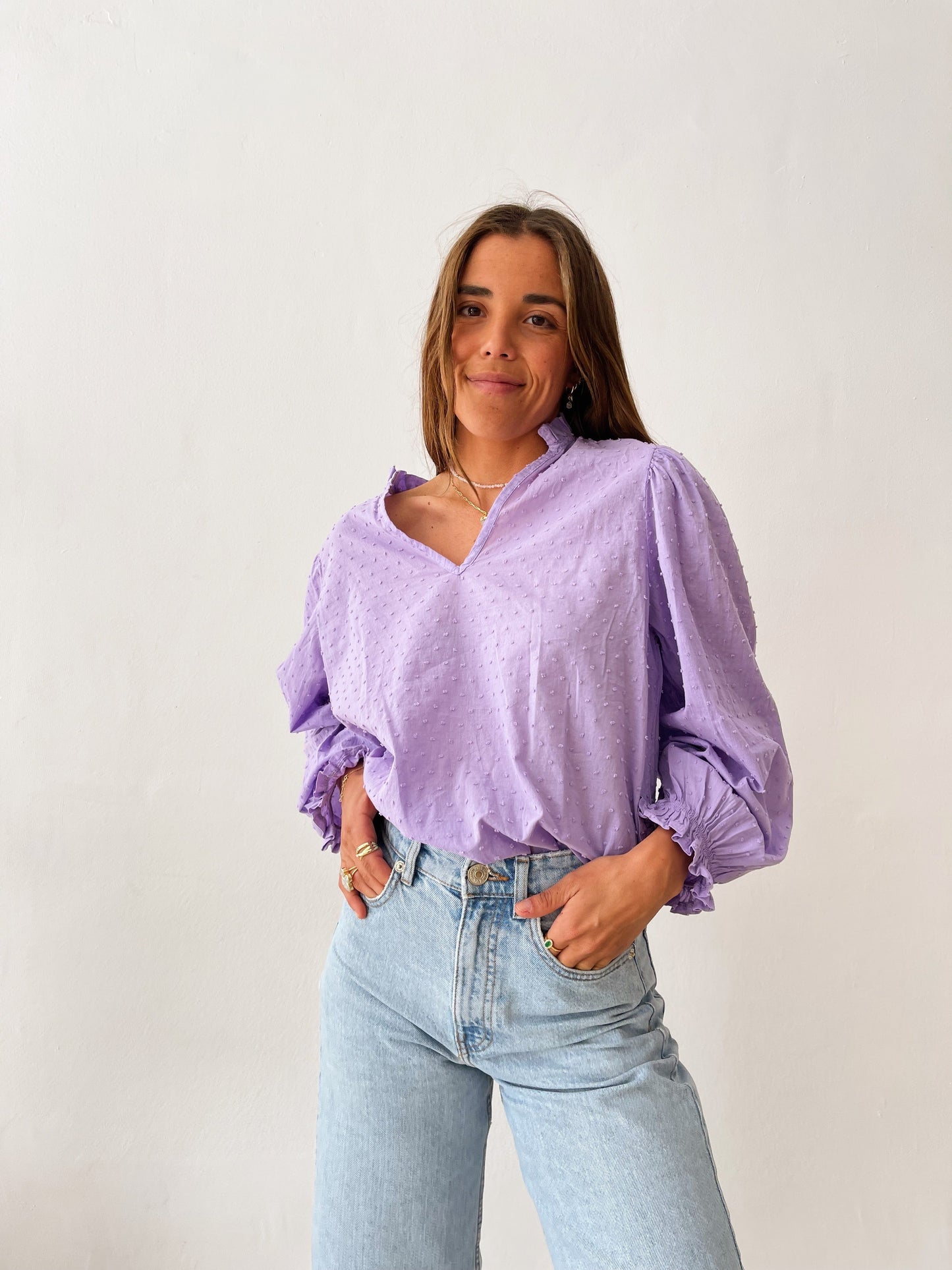 Blusa Isabella Lavanda