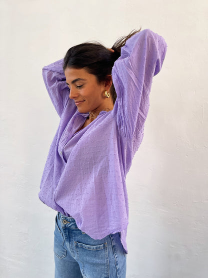 Blusa Julia Lavanda