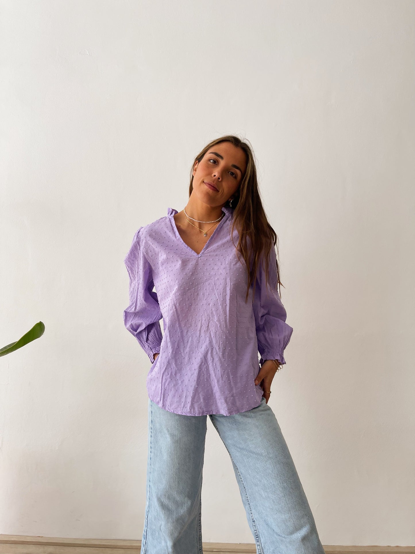 Blusa Isabella Lavanda