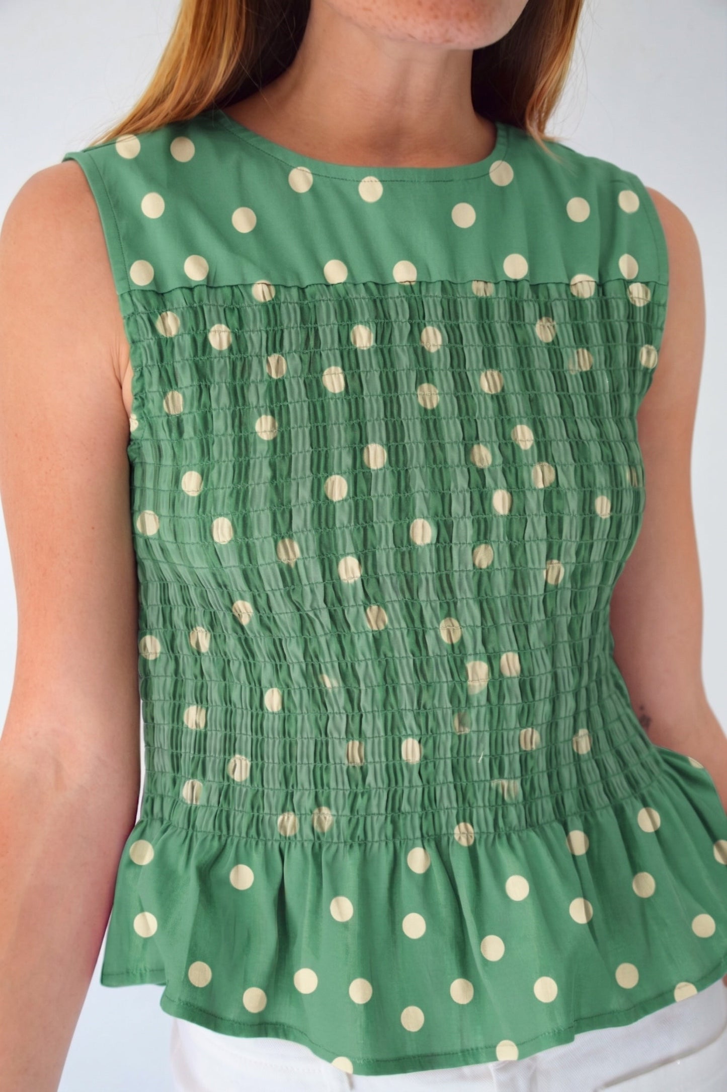 Top Cora Green Moles