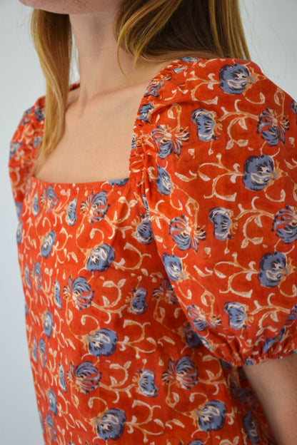 Vestido Bruna Lirio Rojo