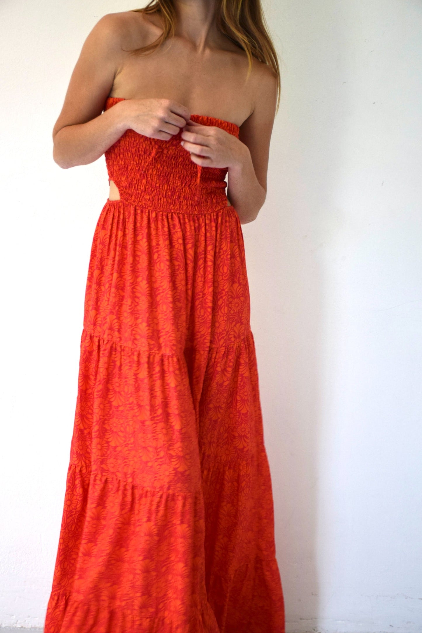 Vestido Casiopea Naranja