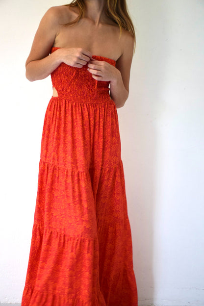 Vestido Casiopea Naranja
