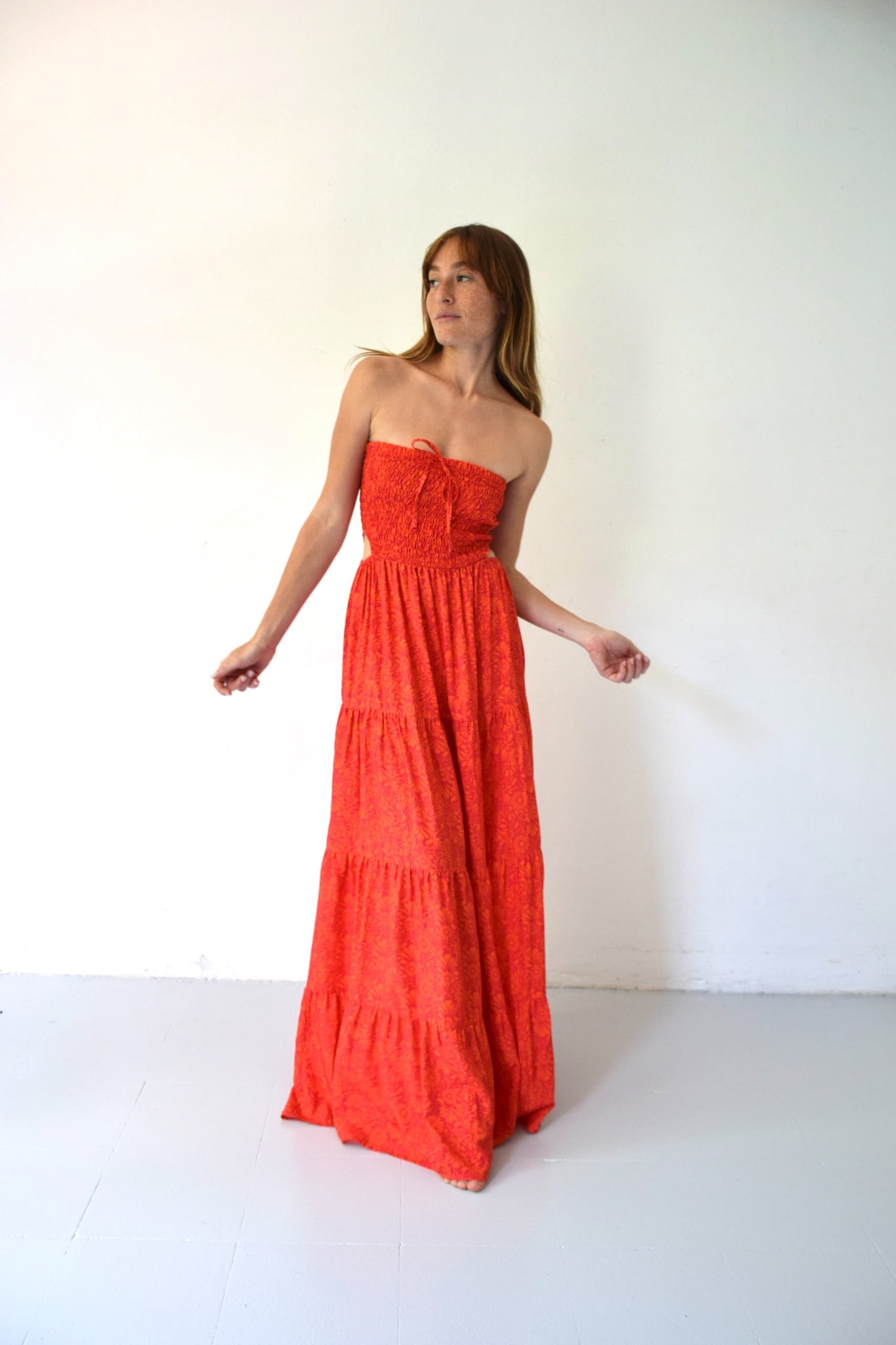Vestido Casiopea Naranja