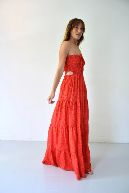 Vestido Casiopea Naranja